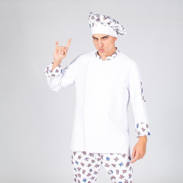 CHAQUETA COCINA KUKUXUMUSU GARYS