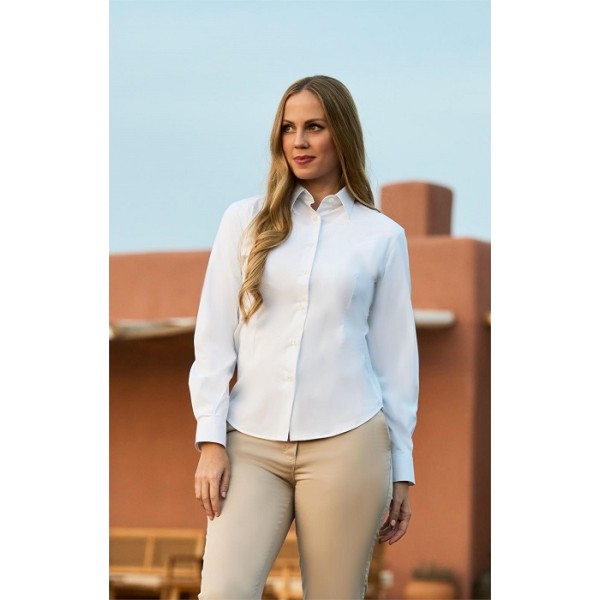 CAMISA MUJER ELASTICA BRISA BLANCO DACOBEL