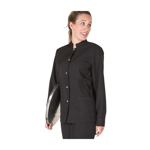 CHAQUETA CAMARERA MAO NEGRA 9632 GARYS