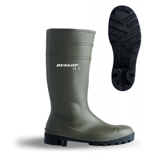 BOTA AGUA PVC-NITRILO ALTA VERDE S5 DUNLOP - CONSULTAR...