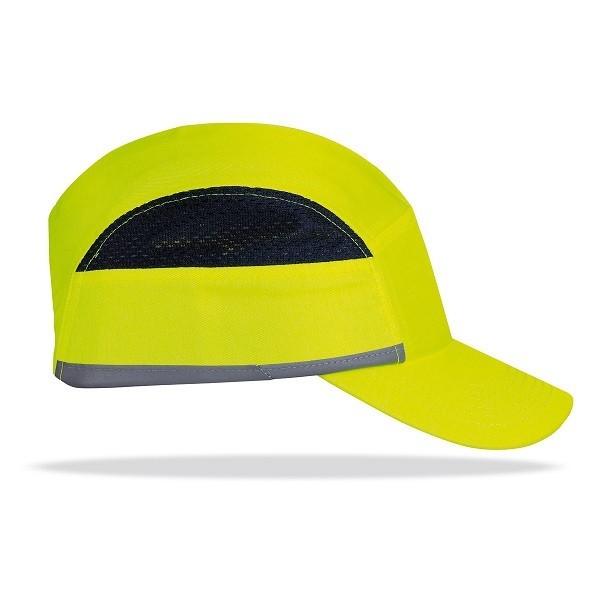 GORRA ANTI GOLPE BUMPER PRO AMARILLO AV STEELPRO