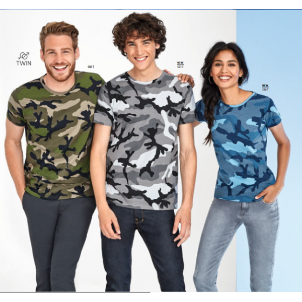 CAMISETA CAMO MEN SOLS